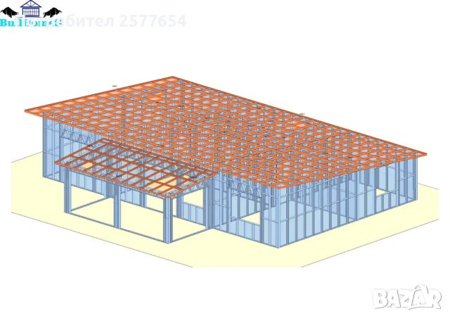 Къща,Бунгало,Бунгала,Сглобяеми къщи,Преместваеми,Модулни,Жилищни-183м²