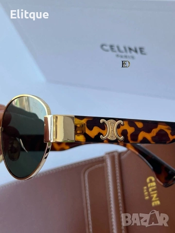 слънчеви очила celine с ув защита,калъф ,кутия и кърпичка на марката , снимка 5 - Слънчеви и диоптрични очила - 54289439