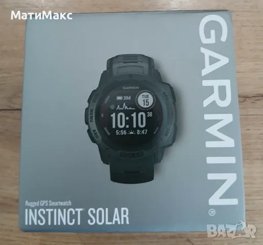 Garmin Instinct Solar, снимка 2 - Смарт часовници - 56370978