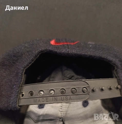Винтидж шапка Nike made in USA, снимка 3 - Шапки - 52343380