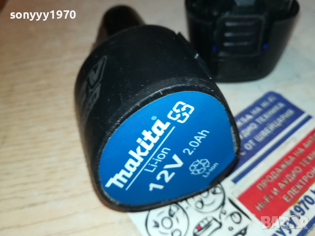 makita 2бр батерии 1503241536, снимка 2 - Винтоверти - 44779148