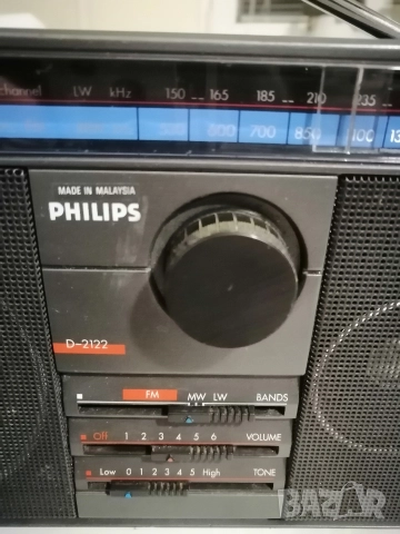 FM/AM РАДИО PHILIPS D-2122, снимка 3 - Радиокасетофони, транзистори - 52850560