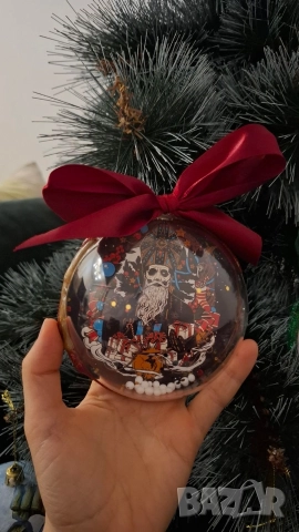Коледна украса / топка -рок група "Ghost Band" , снимка 4 - Декорация за дома - 52622353