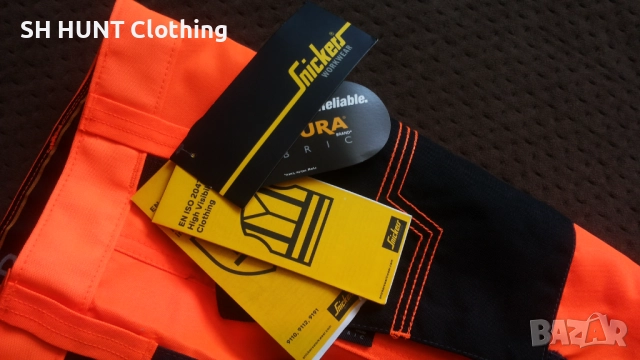 Snickers 6230 Allround Work Craftsman Trousers Hi-Vis Orange размер 54 / XL работен панталон W4-238, снимка 11 - Панталони - 52067770
