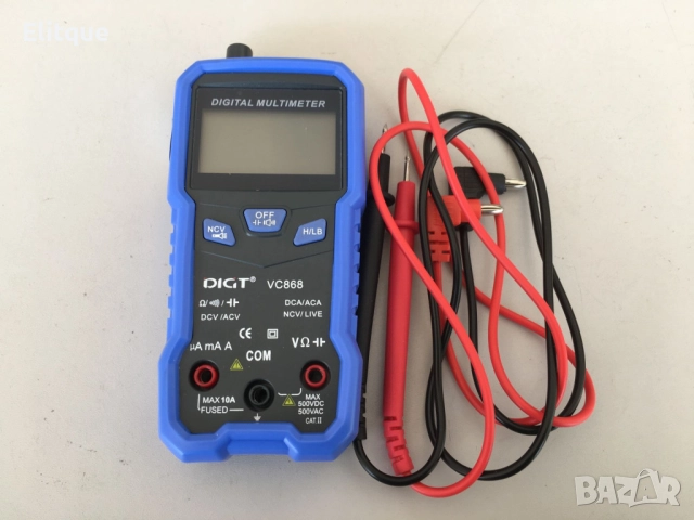 Автоматичен джобен цифров мултицет – Компактен и мощен инструмент за прецизни измервания "Без настро