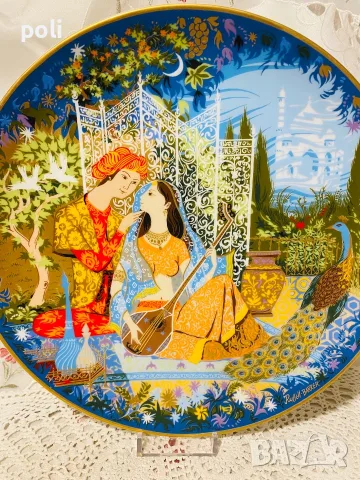 порцеланова чиния , снимка 2 - Антикварни и старинни предмети - 56511408