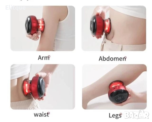 Електрически масажор, YHJ, 12 скорости, червен, снимка 11 - Масажори - 52854613