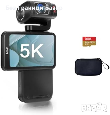 Нова Професионална Влог Камера ORDRO M3 - 5K Видео, 20MP Снимки, Нощен Режим