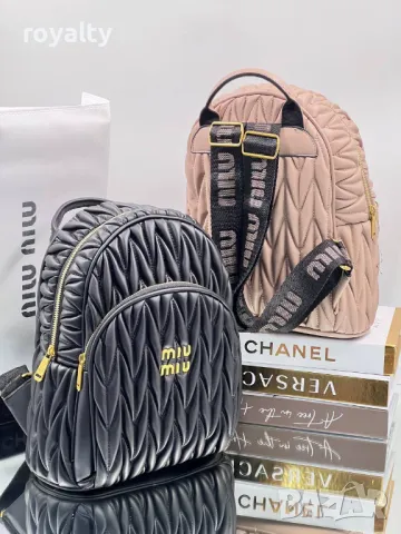 Miu Miu дамски раници, снимка 2 - Раници - 49390390