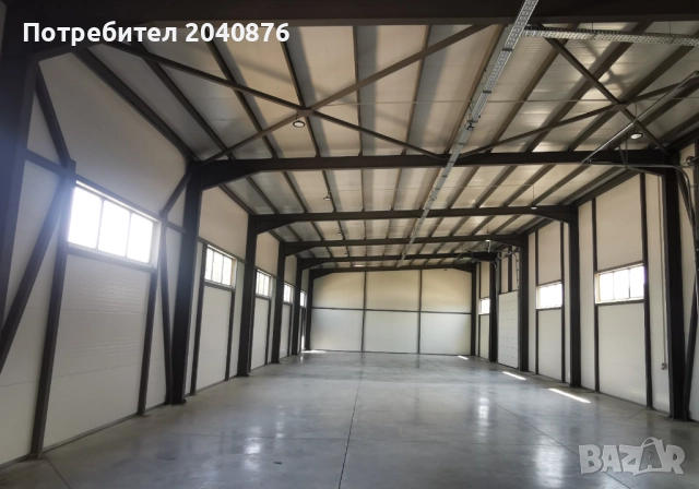 ПОД НАЕМ : Склад - Хале - Промишлено помещение 450кв.м - 900кв.м, снимка 9 - Складове - 50271080