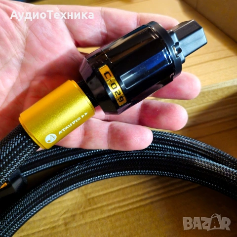 Захранващ кабел OFC/чиста мед/нов, снимка 5 - Други - 54258538