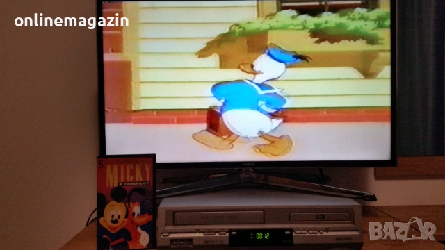 Видеокасета " Мики,Плуто,Гуфи,Доналд и компания " VHS, снимка 7 - Други жанрове - 54101134