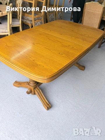 Разтегателна трапезна маса 2,60 м. , снимка 2 - Маси - 54128654