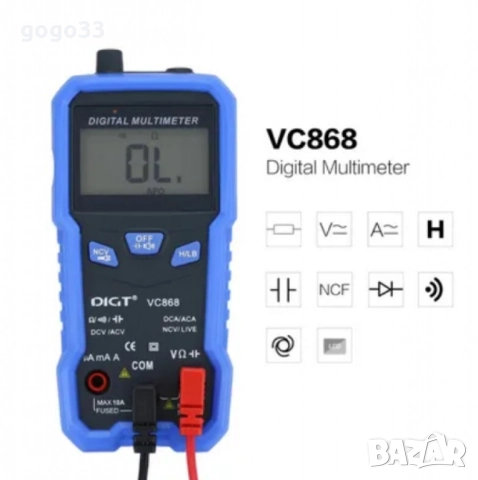 джобен мултицет, снимка 4 - Друга електроника - 51501994