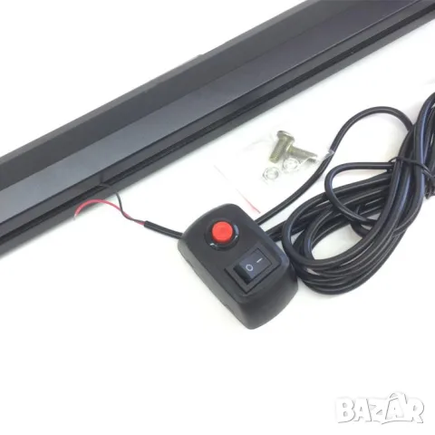 LED сигнална лампа за пътна помощ 900mm 12-24V оранжева няколко режима, снимка 3 - Аксесоари и консумативи - 55865261