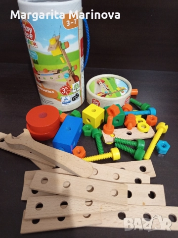 Конструктор дървен, снимка 3 - Конструктори - 52379035