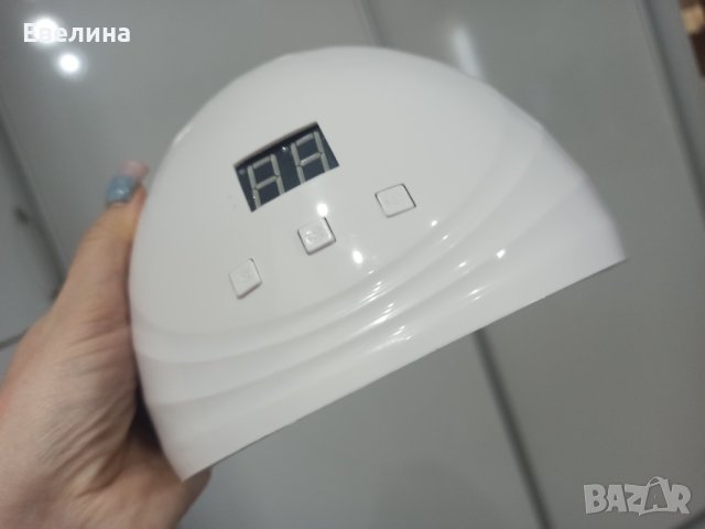 Нова! Светодиодна UV led УВ лед лампа за маникюр, 88 вата, снимка 1 - Продукти за маникюр - 40342880