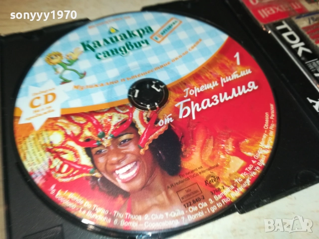 БРАЗИЛИЯ ЦД 3110251657, снимка 8 - CD дискове - 52248371