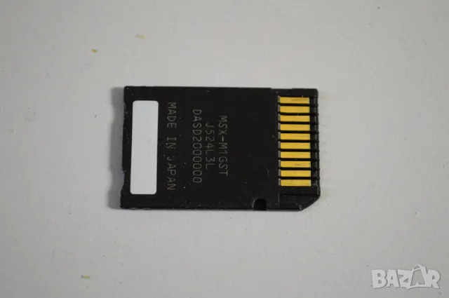 Memory stick pro duo карта памет 1GB, снимка 2 - Чанти, стативи, аксесоари - 47649832