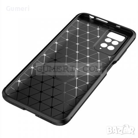 Xiaomi Poco M4 Pro Противоударен Гръб Със Защита За Задната Камера -Карбон, снимка 5 - Калъфи, кейсове - 36998515