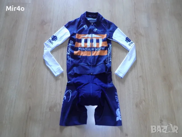 вело екип bio racer комплект джърси тениска клин колоездене мъжко оригинал S