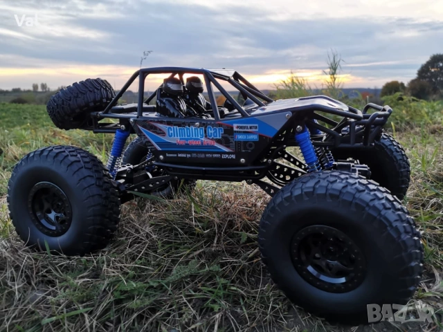 Радиоуправляемо бъги RC ROCK CRAWLER - X-WARRIOR. мащаб - 1:10, снимка 6 - Електрически играчки - 54221618