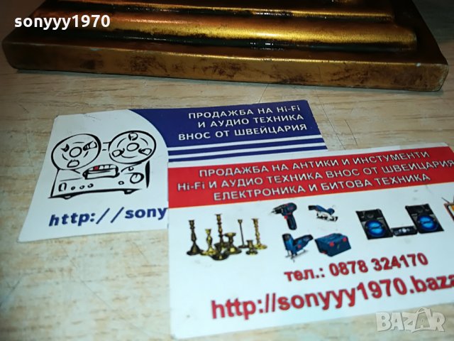 кон-златен кон-внос швеицария 27х24х11см, снимка 7 - Колекции - 29581131