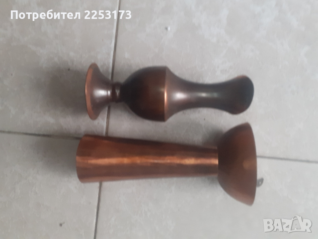 Стар меден лот за декор, снимка 2 - Декорация за дома - 44761659