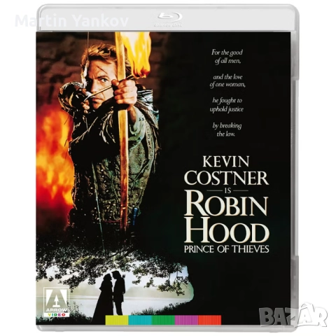 Robin Hood Prince Of Thieves - Робин Худ с Кевин Костнър 1991 Blu Ray Arrow, снимка 3 - Blu-Ray филми - 52413881