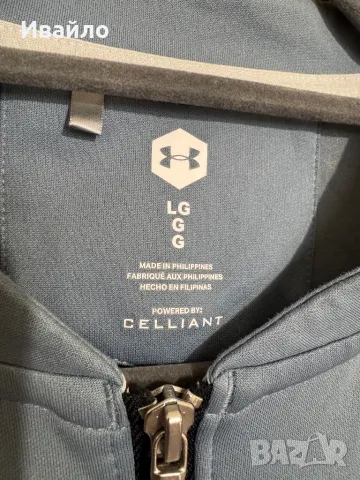 UNDER ARMOUR ATHLETE RECOVERY KNIT WARM-UP JACKET., снимка 3 - Спортни дрехи, екипи - 49963960