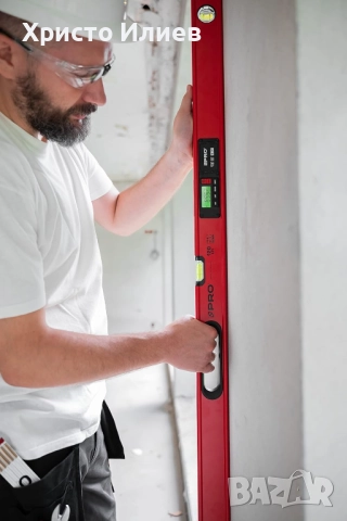 Електронен Цифров нивелир PRO900 60 см с 2 LCD екрана и чанта за носене, снимка 3 - Други инструменти - 52557688