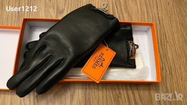 Hermes кожени ръкавици 