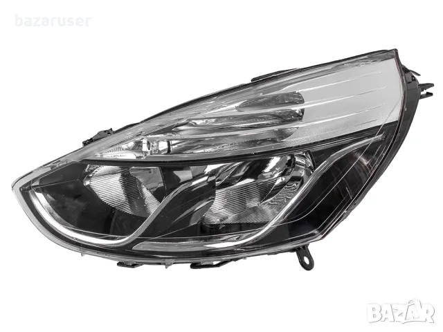 Нов Фар Рено Клио Renault Clio 4 / Гранд Тур с Хром Рамка 2012+ L/R, снимка 2 - Части - 48942868
