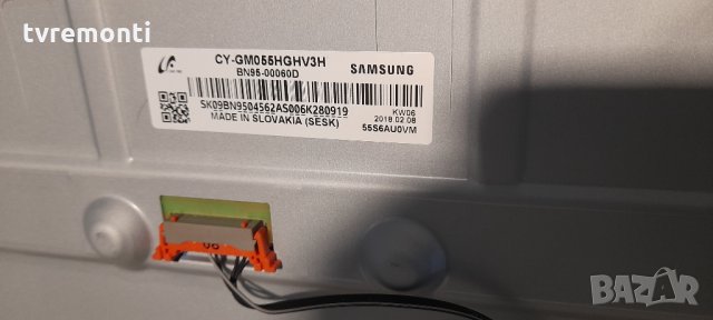 лед диоди от дисплей CY-GM055HGHV3H от телевизор Samsung, модел UE55MU6199U