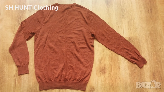 Dressmann 100% Merino Wool размер L / XL блуза 100% Мерино вълна - 1512, снимка 2 - Блузи - 52518749