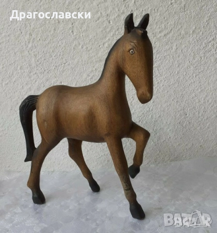 Коне: кон дървен от икеа, черен статуетка статуя фигура, сгъваема стойка за вино, статуетка дървен , снимка 11 - Статуетки - 28877969