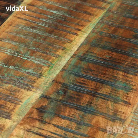vidaXL Стифиращи маси, 3 бр, регенерирано дърво масив, снимка 6 - Маси - 56147091