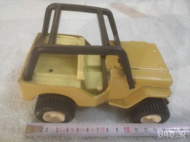 Стара метална джипка, играчка СССР. , снимка 8 - Колекции - 31122508