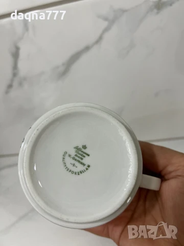 Ретро порцеланова чаша, печат, Bavaria., снимка 7 - Антикварни и старинни предмети - 51122245