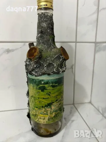 Старо декорирано шише За истински ценители, колекционери, снимка 3 - Антикварни и старинни предмети - 49605601