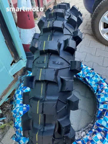 Rebel xplorer Мотокрос гума ендуро гума 069A 120/90-18 motocross жълта, снимка 1