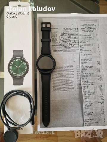 Samsung galaxy watch 6 Classic-R-960-47mm.гаранция