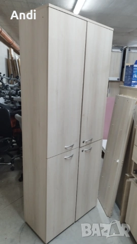 Офис шкаф - гардероб с четири врати и рафтове 80/40/205, снимка 17 - Шкафове и рафтове - 53078070