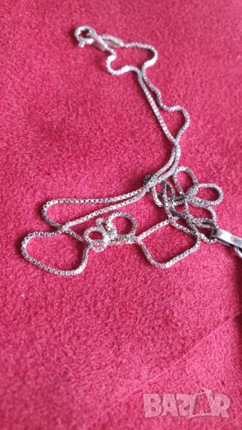 Кехлибарена висулка със сребърен обков и сребърна верижка, снимка 8 - Колиета, медальони, синджири - 44261777