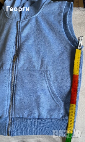 Нов светло син елек, подходящ за сезона, снимка 5 - Елеци - 53970052