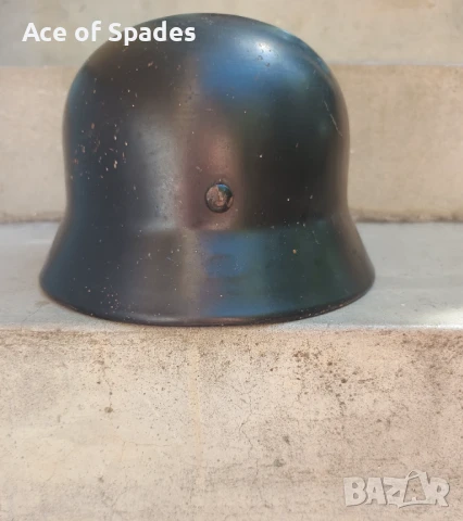 Немска Бойна Каска WW2 , снимка 6 - Колекции - 51157514