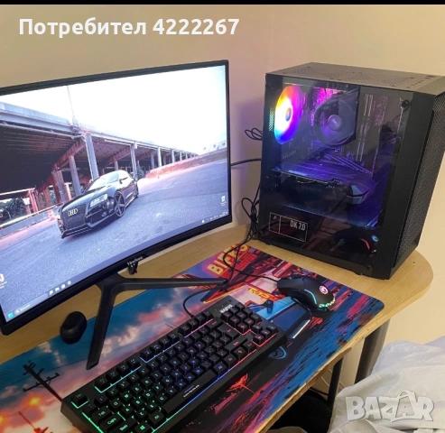 GAMING компютър+монитор, снимка 2 - Геймърски - 54314845