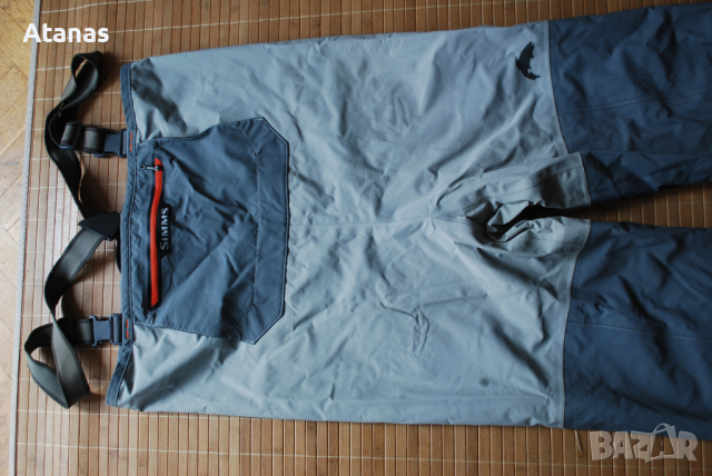 SIMMS Wanders Рибарски гащеризон Мъжки M-L fly fishing риболов patagonia мухарка, снимка 3 - Екипировка - 44529883