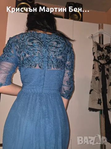 Дълга бална рокля , снимка 3 - Рокли - 40258016