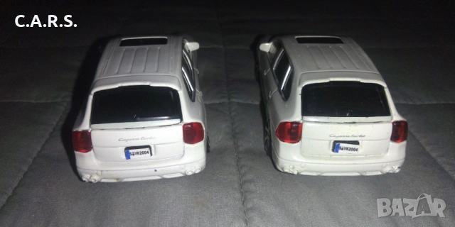 Bburago Porsche Cayenne White - Мащаб 1:43, снимка 3 - Колекции - 54341807
